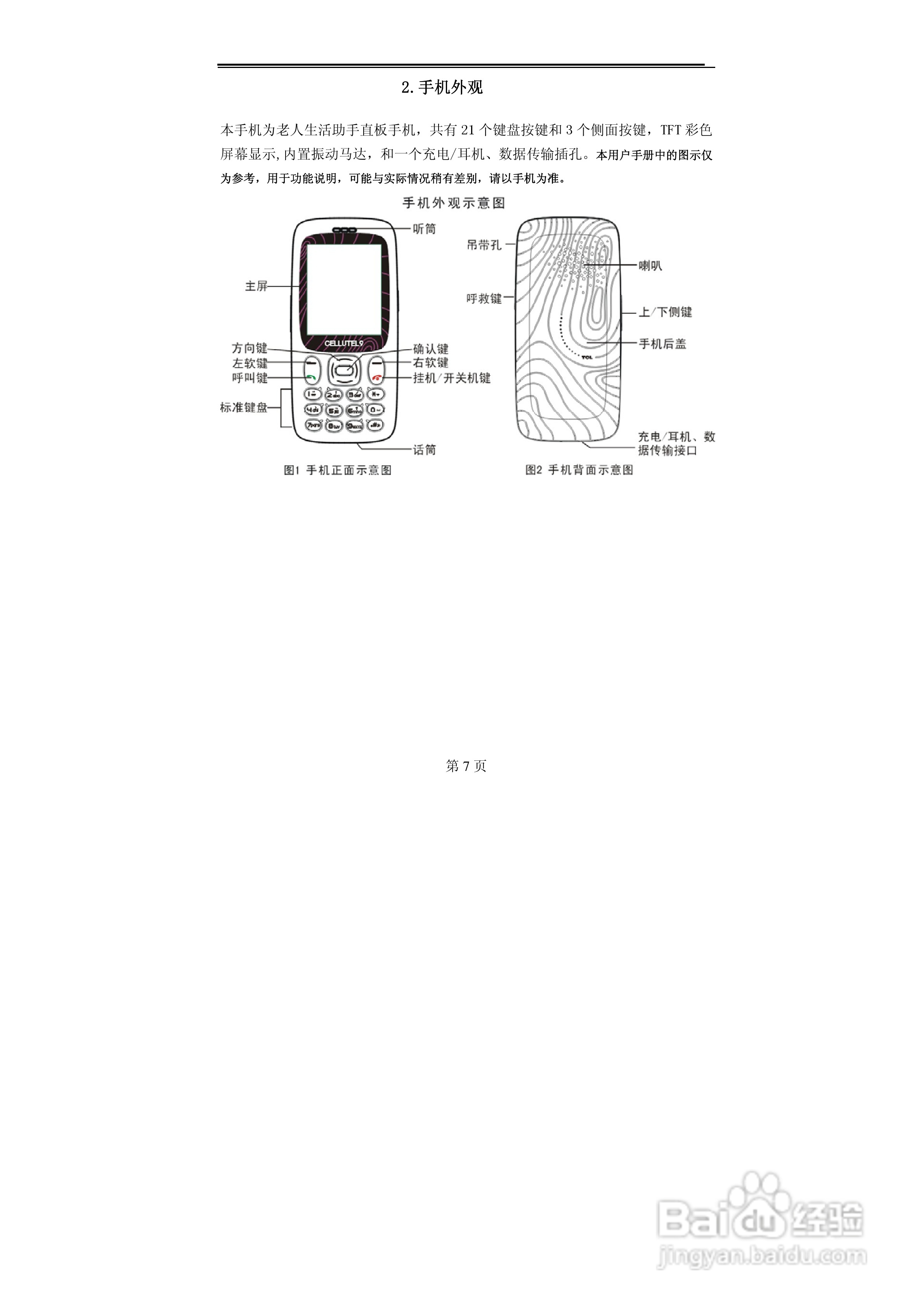赛洛特CELLUTEL9型手机说明书:[1]