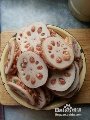 食补佳品炸藕夹的做法
