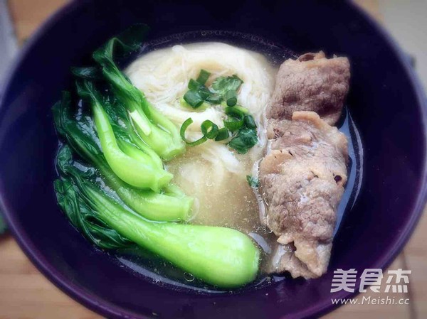 肥牛面的家常做法