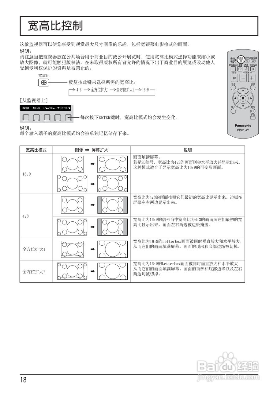 松下TH-47LF20C液晶监视器使用说明书:[2]