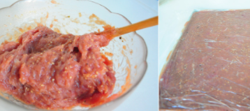黑椒香甜牛肉脯的做法