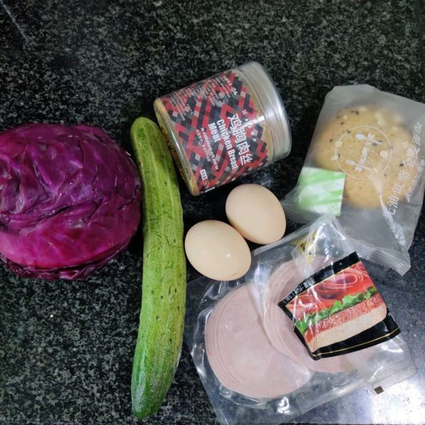 低脂高颜值三明治