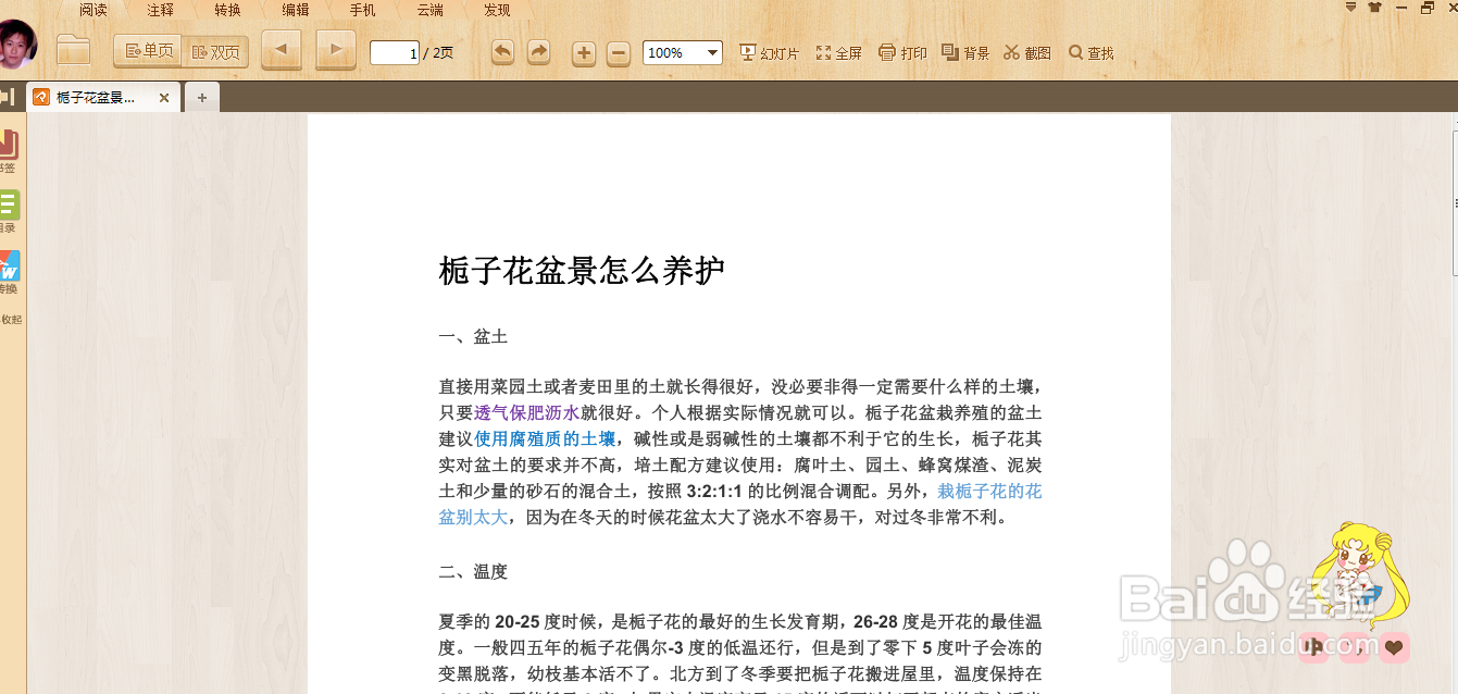 pdf阅读的时候怎么设置护眼模式