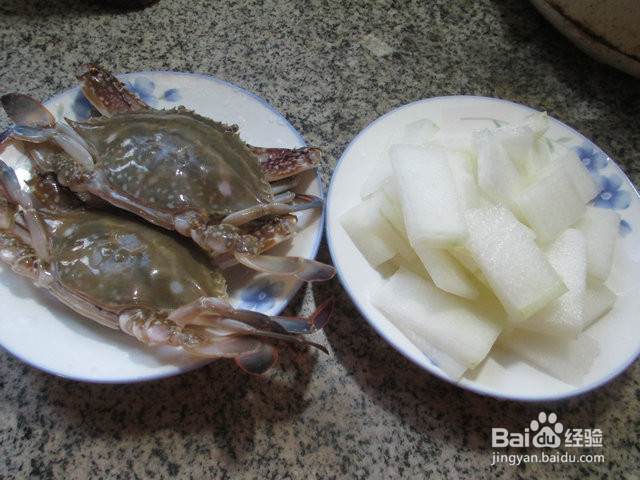 美味冬瓜螃蟹汤