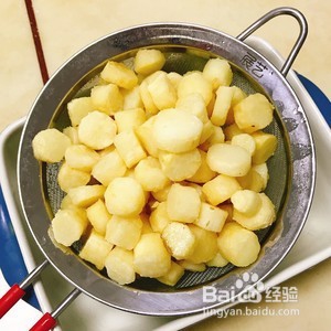 让孩子爱上吃山药——蛋黄焗山药