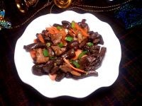 私房菜之红蘑炒肉