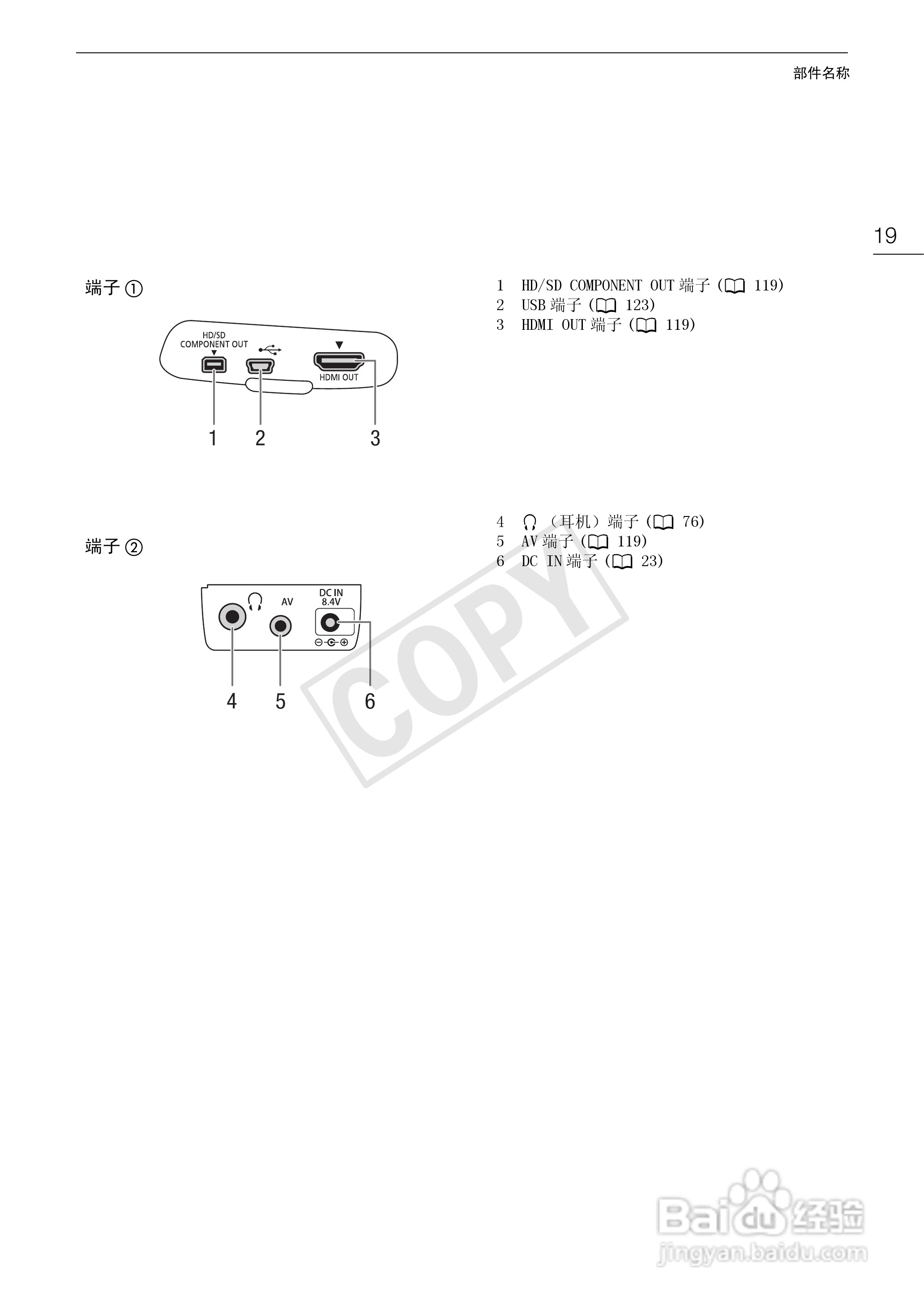 佳能XF105数码摄像机使用说明书:[2]