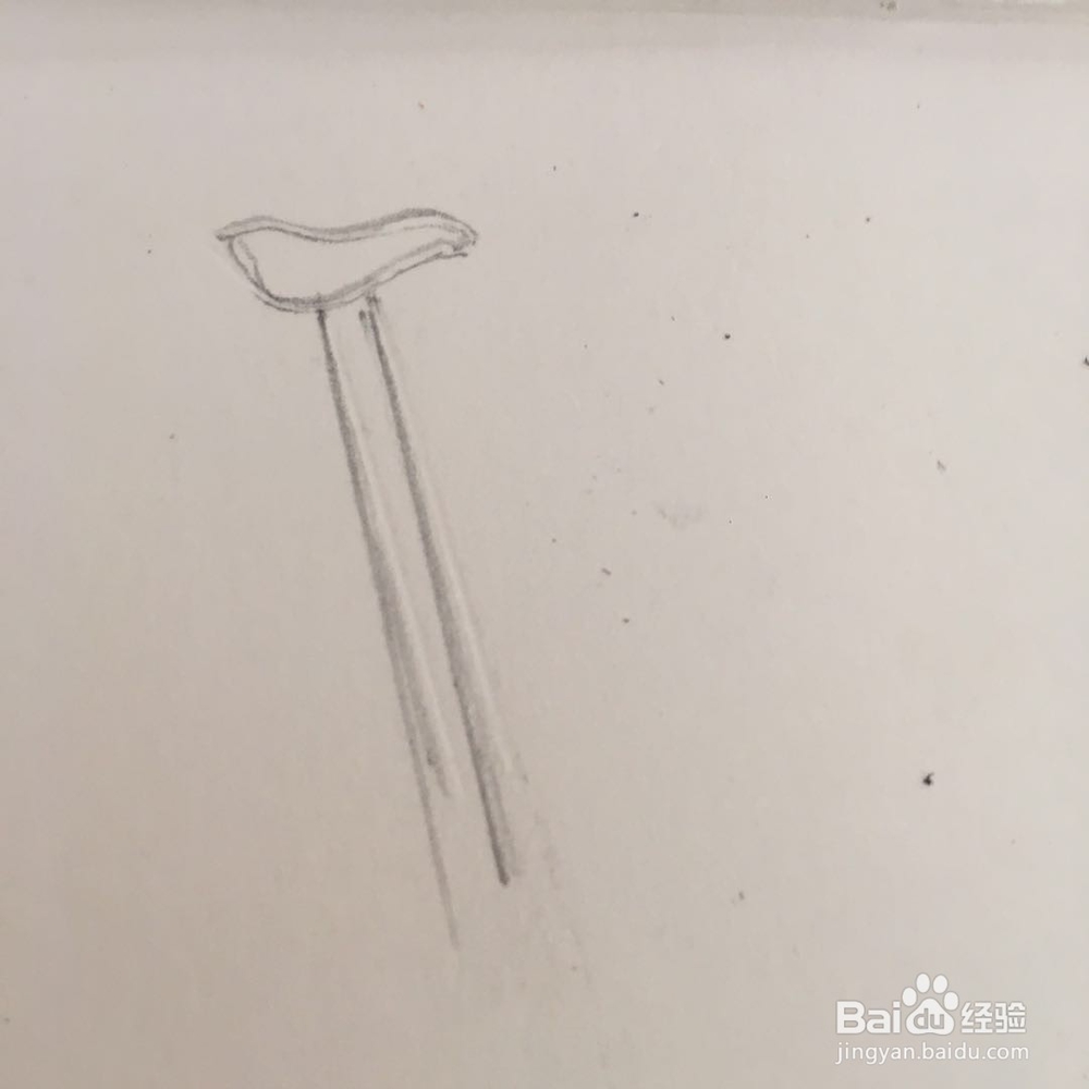 山地车的简笔画怎么画