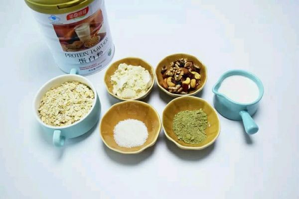 抹茶燕麦能量棒