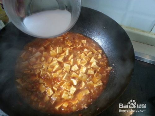 麻婆豆腐制作方法