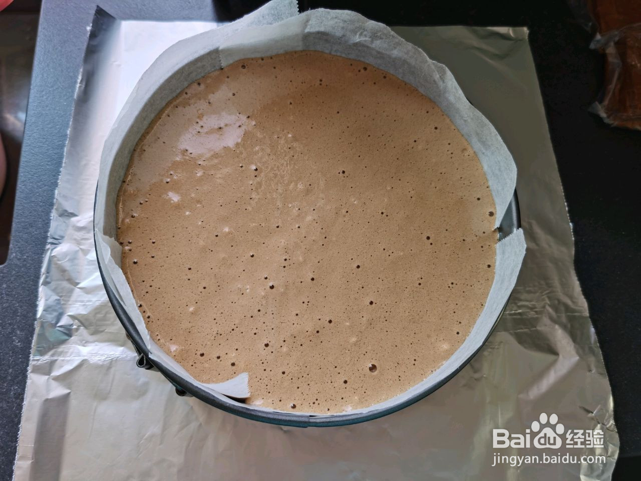 巧克力古早蛋糕来点甜的做法