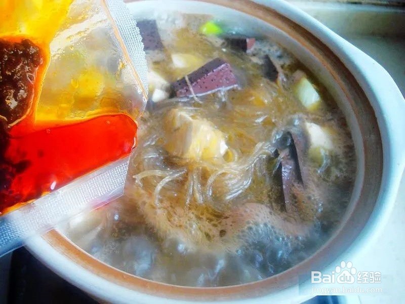 “鸭血粉丝汤”怎么做？