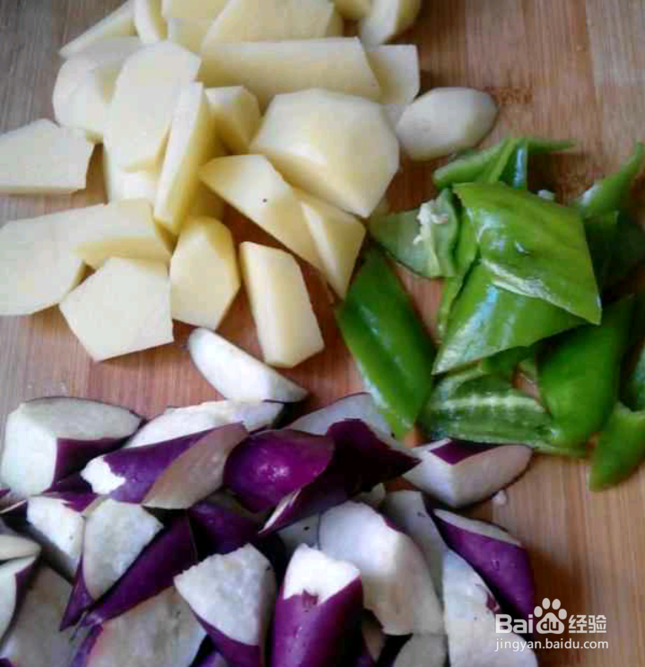 一道好吃美味（地三鲜）