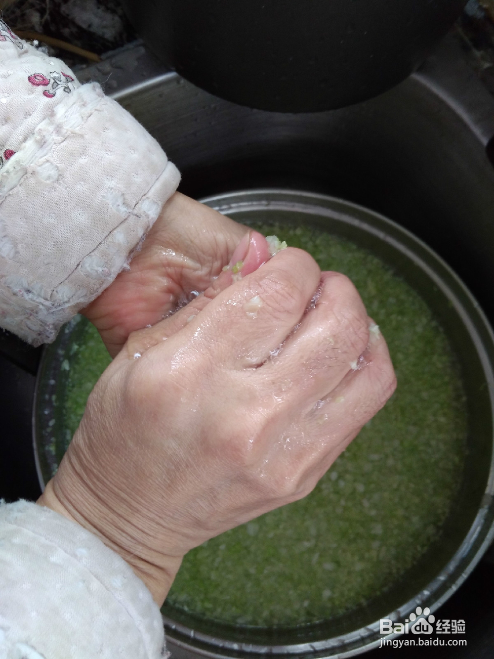 包白菜陷水饺技巧