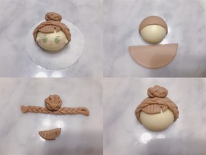 迪士尼公主馒头做法
