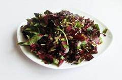 苋菜炒饭的做法