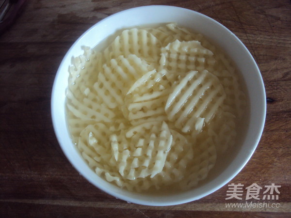 黄金薯格的做法