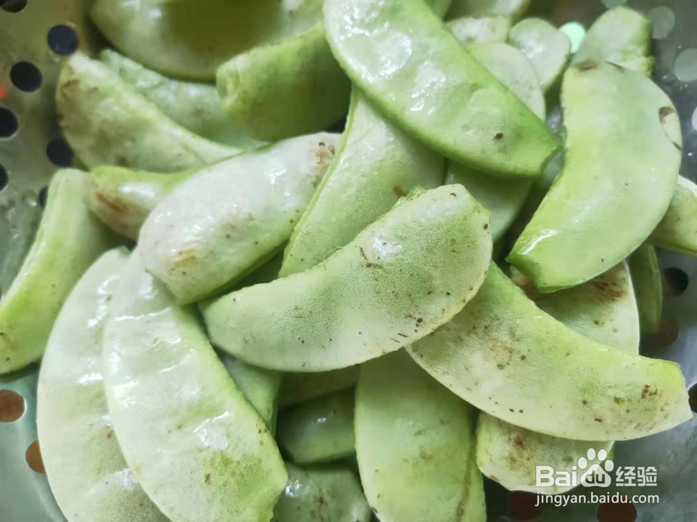 烂肉扁豆丝---养生菜系列