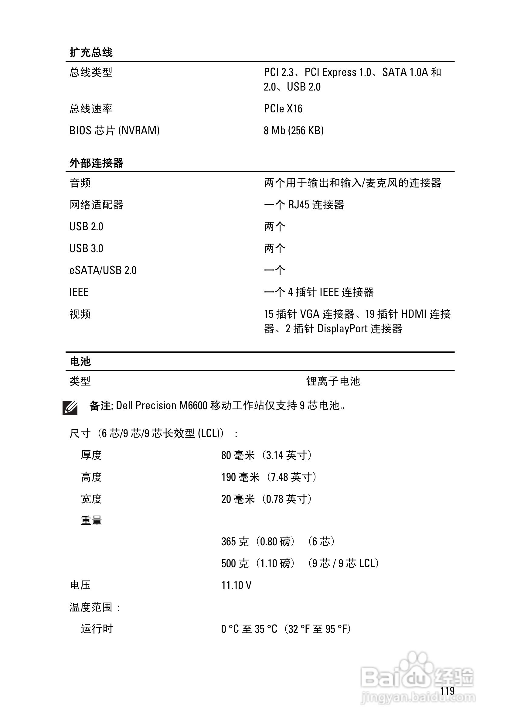 戴尔Precision M4600笔记本电脑使用说明书:[12]