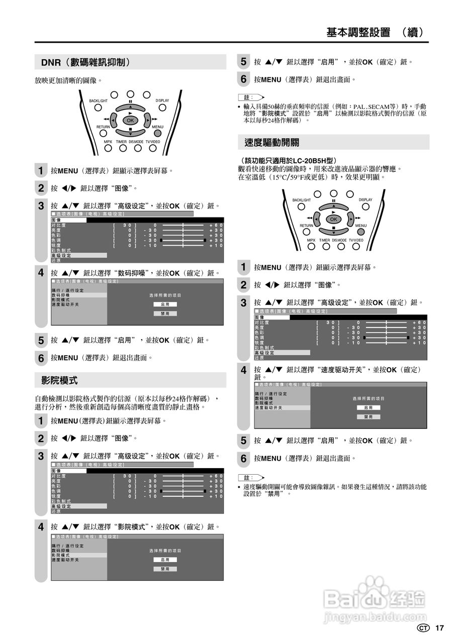SHARP LC-15B5H彩色电视机说明书:[2]