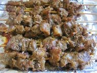 自烤孜然羊肉串