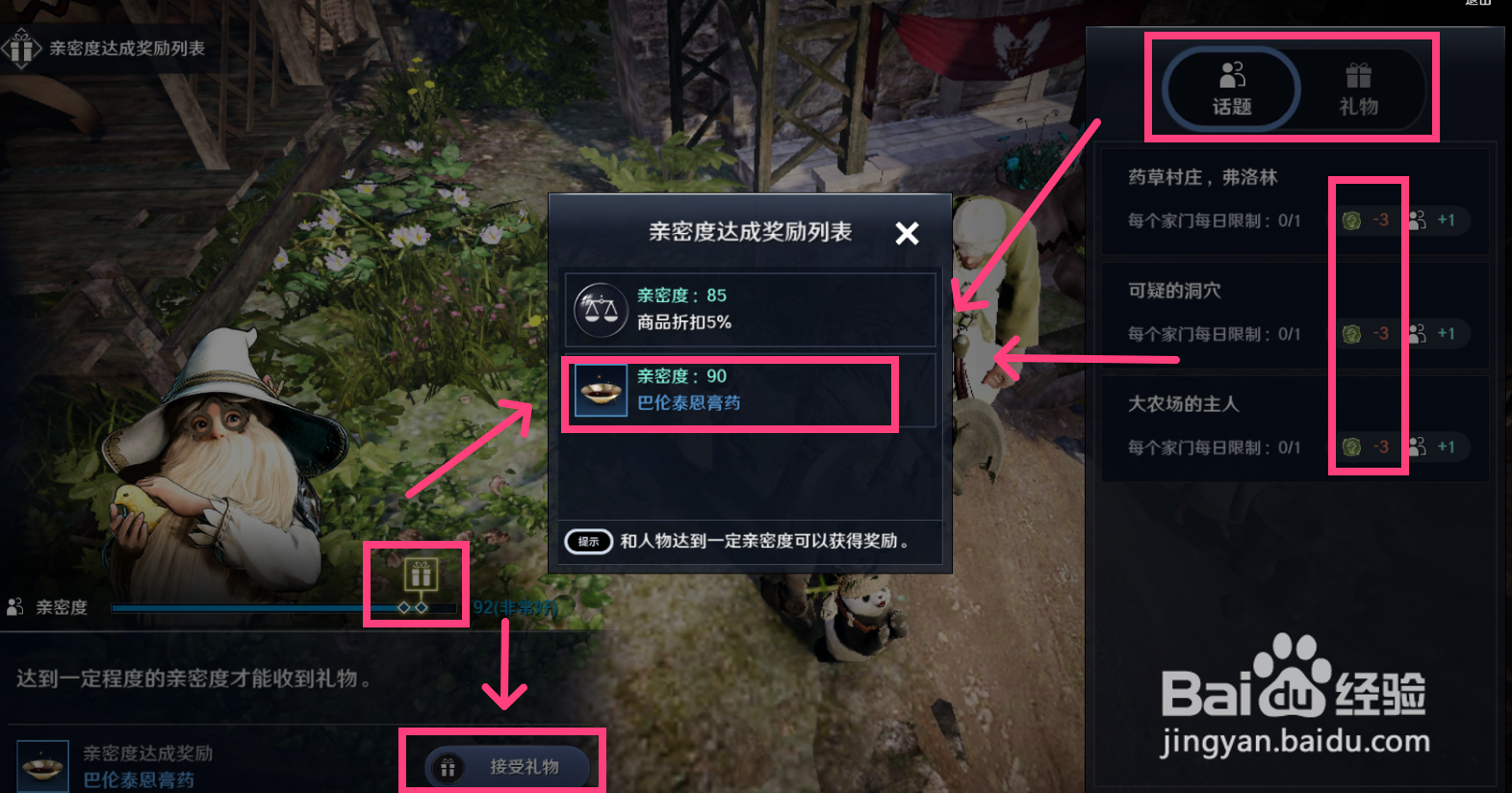 教你怎么获得黑色沙漠巴伦泰恩膏药