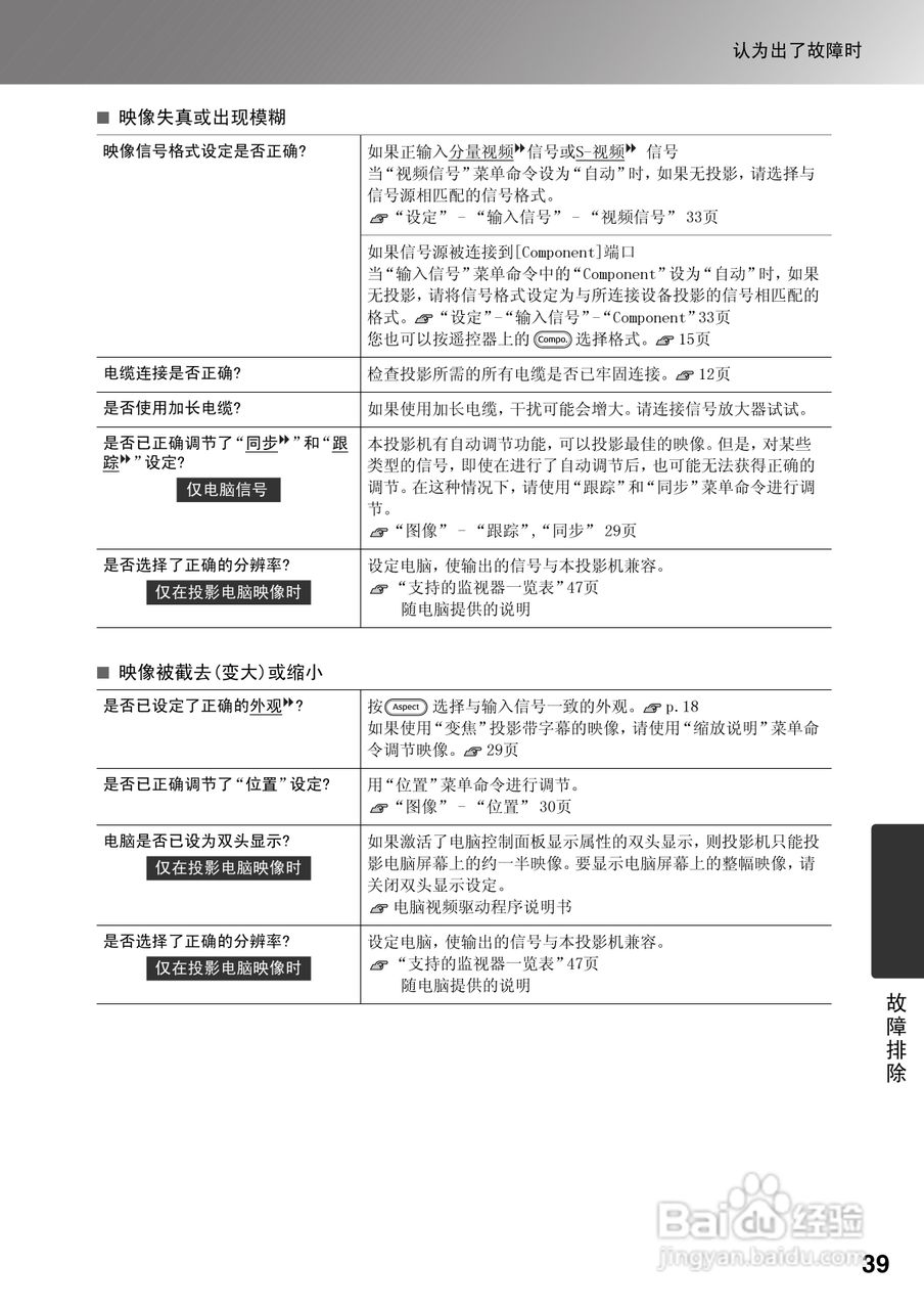 爱普生EMP-TW700投影仪使用说明书:[5]