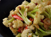 红烧花菜的做法