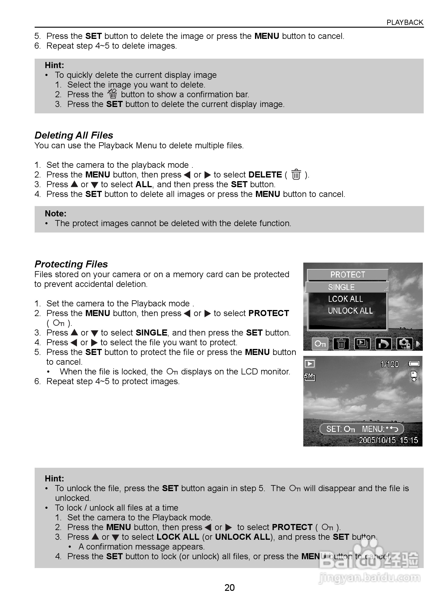 JENOPTIK JD 8.0z3 EasyShot数码相机说明书:[3]