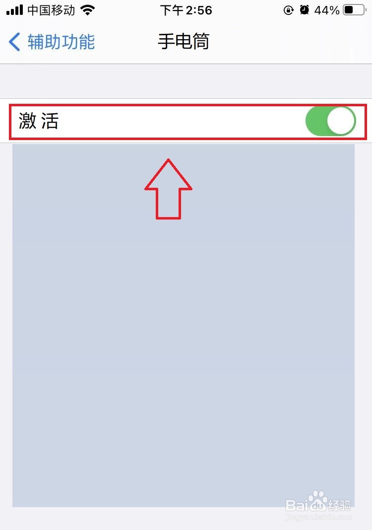 苹果手机电筒打开不亮了什么情况