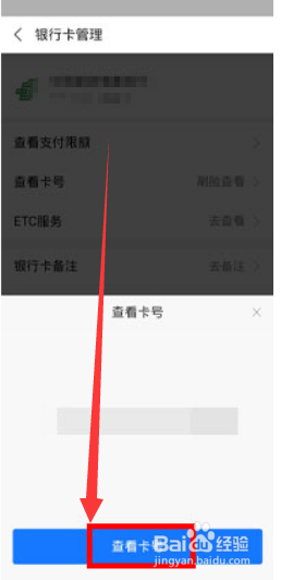 支付宝在哪里查银行卡号