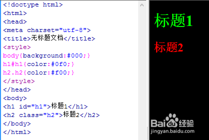 css+div基本语法