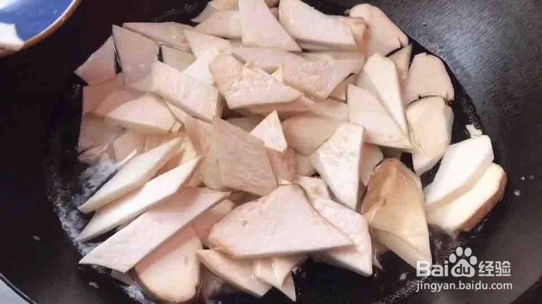 小炒杏鲍菇的做法