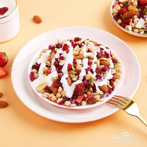 水果麦片用酸奶怎么泡