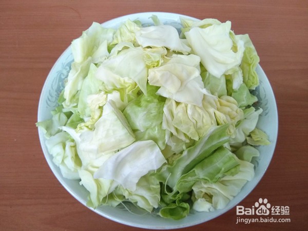 圆白菜辣豆腐的做法