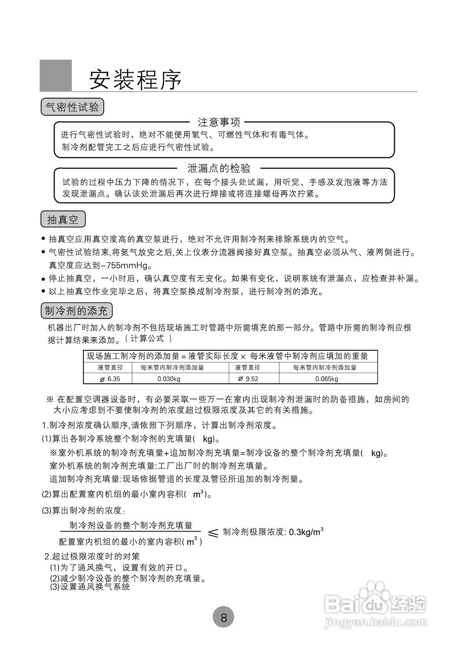 海尔商用空调KF(R)-80W(BP)使用安装说明书:[1]