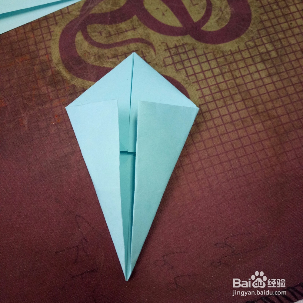 组合飞机的折法