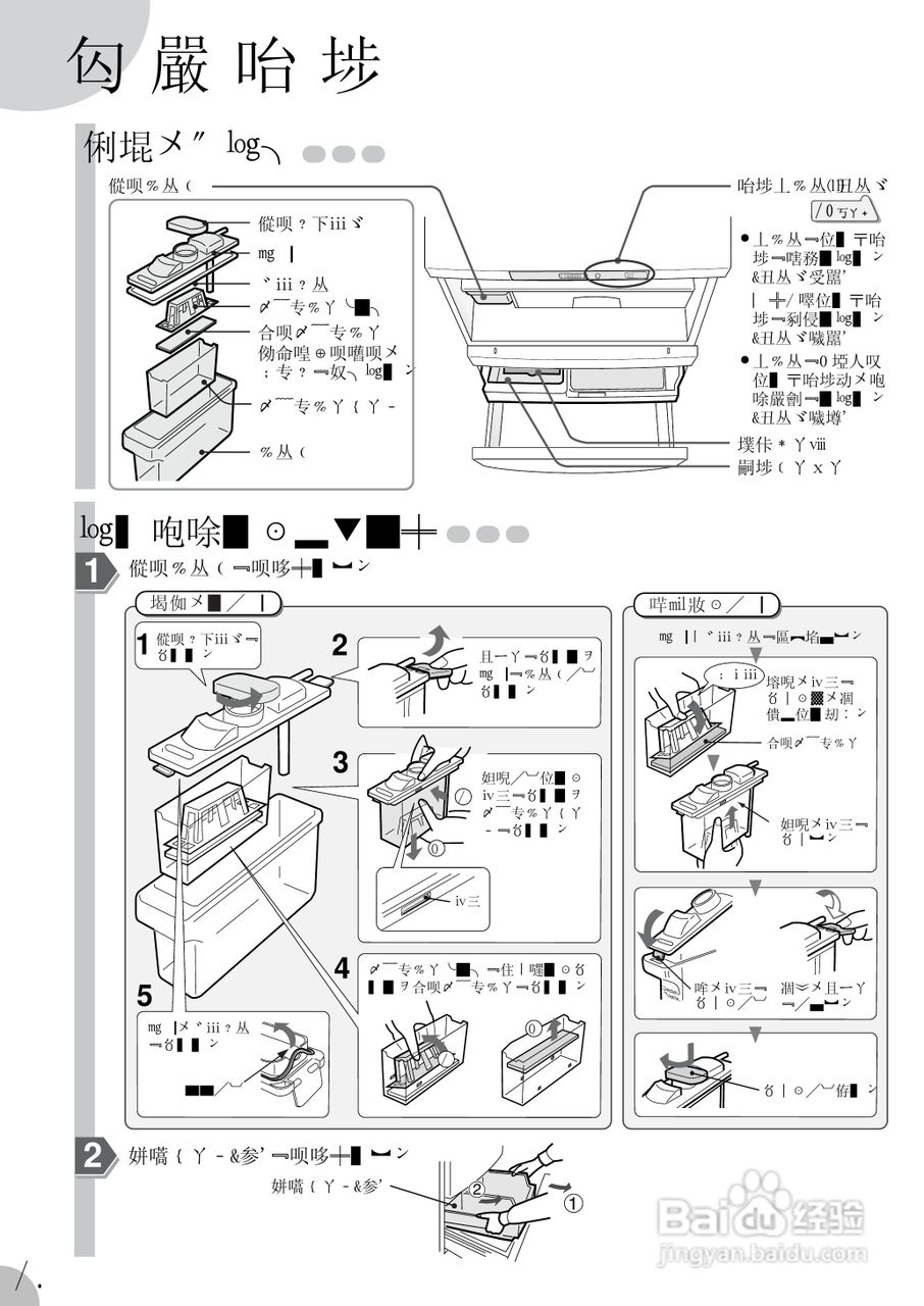 SHARP SJ-PA35G冰箱使用说明书:[1]