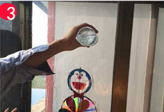 这样贴，玻璃贴纸里没有气泡！