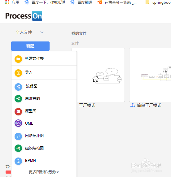 process on中思维导图风格切换