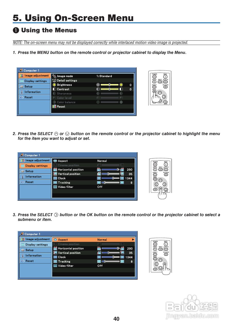 佳能LV-X7投影机使用说明书:[5]