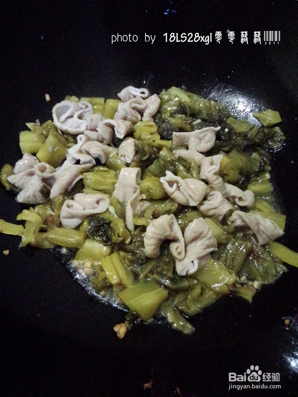 酸爽开胃:溜肥肠