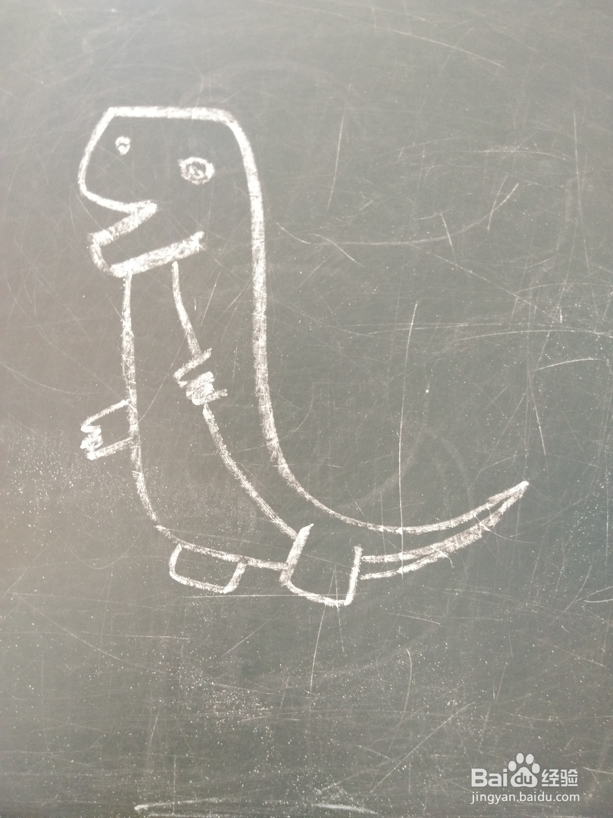 幼儿简笔画“恐龙”