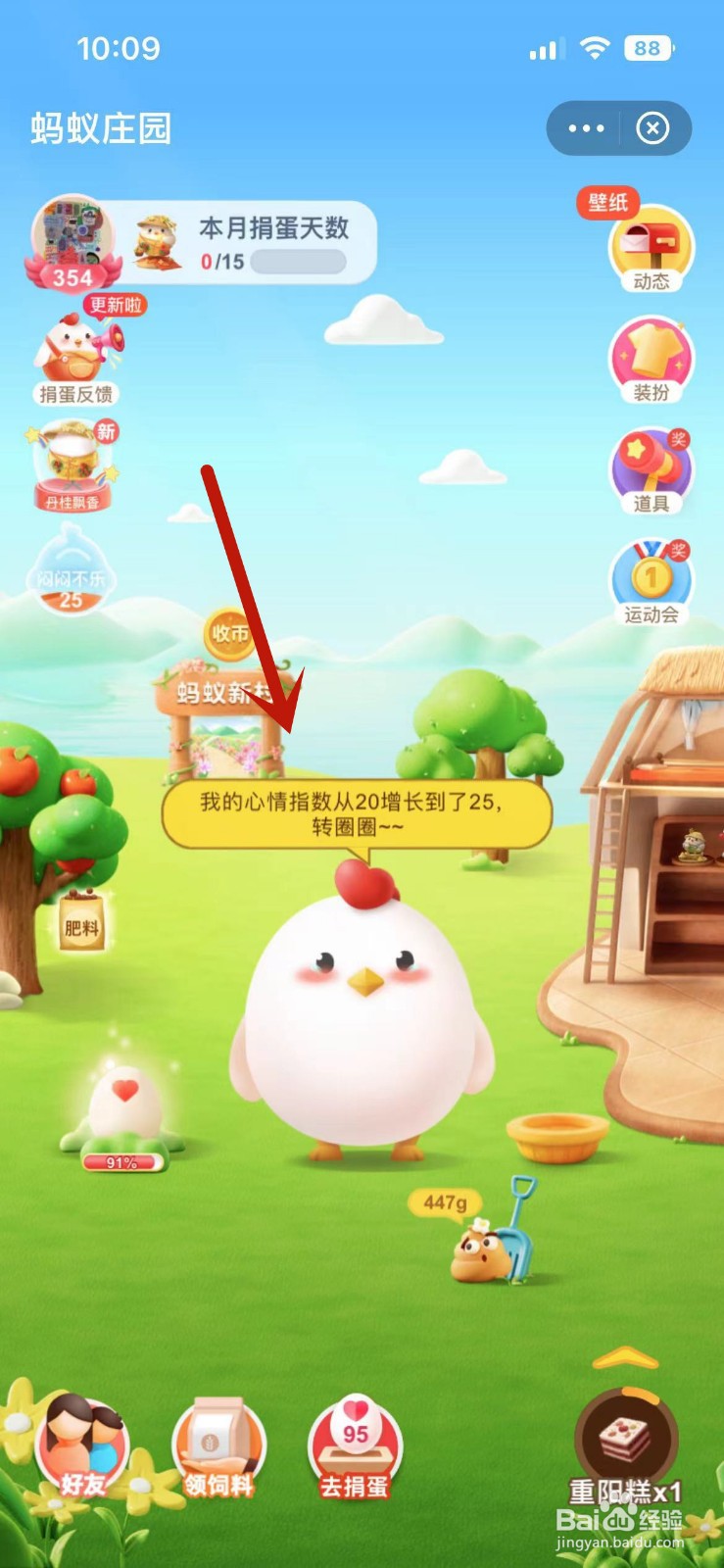 蚂蚁庄园怎么给小鸡喂柿子