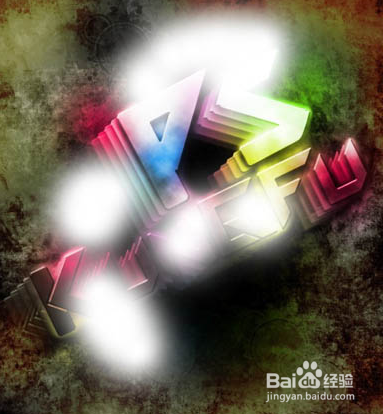 Photoshop打造漂亮的潮流风格文字插画