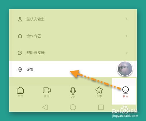荔枝通知设置静音