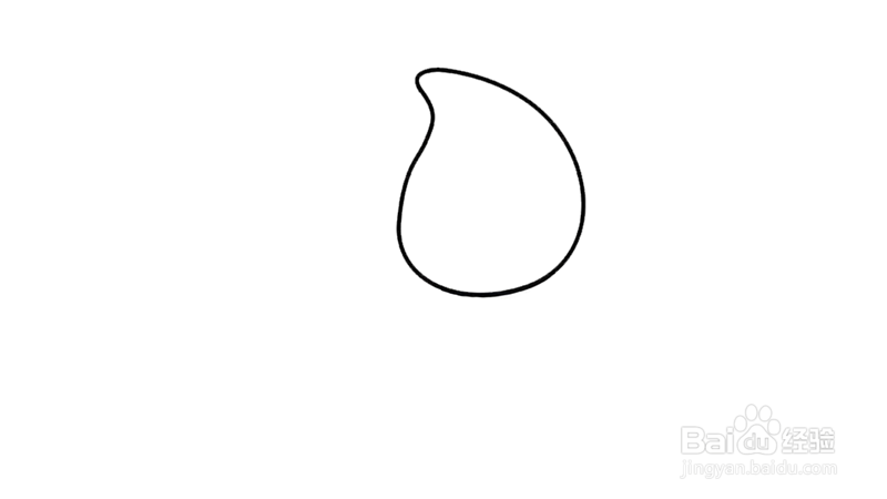 桃子熟了简笔画