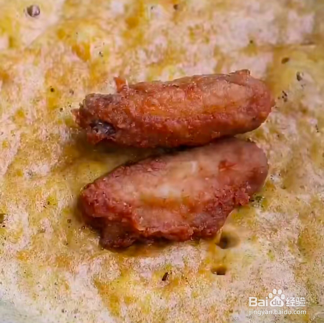 2020咸蛋黄焗鸡翅做法