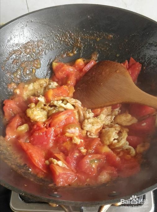 怎么让番茄炒蛋有汤汁