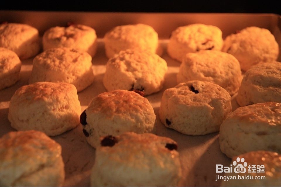 应该这样做葡萄干司康